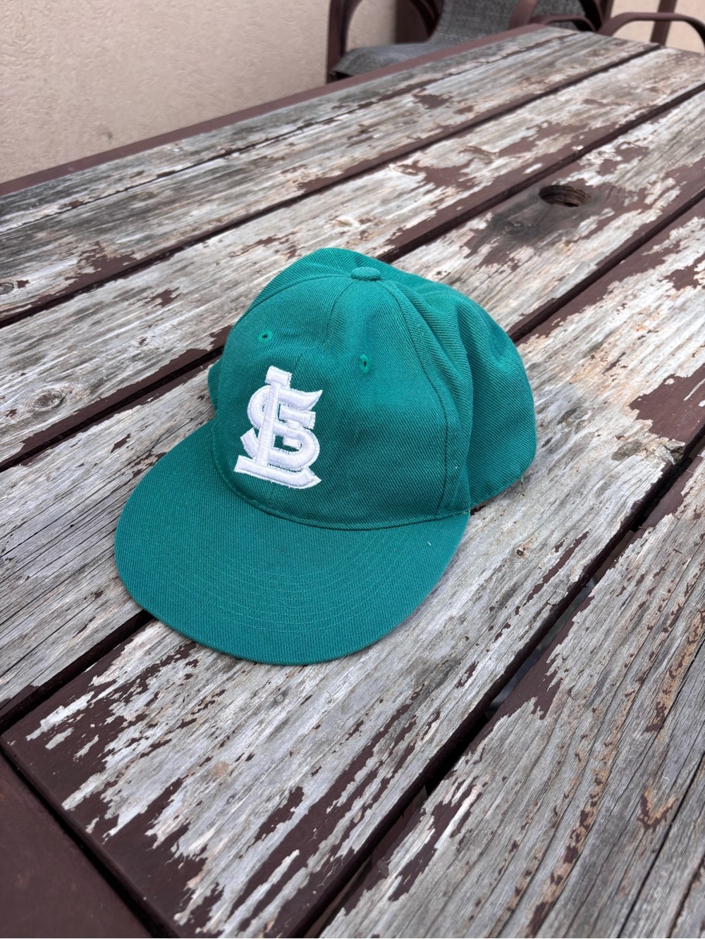 St Louis Cardinals Fitted Hat Green MLB Size 7 3/8